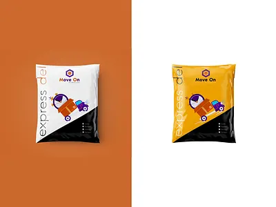 Parcel bag design awesome design bag design branding design famous design illustration logo mockup product designs tracking