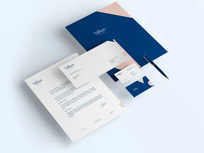 Vitkus Clinic beauty branding clinic logo