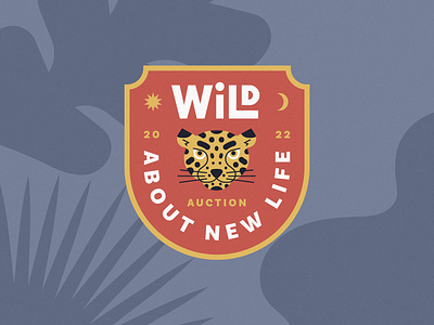 New Life Academy Auction 2022 Badge brand branding illustration logo vector