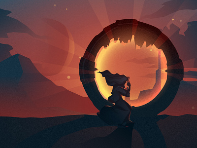 Jr UX Designer - Slartibartfast affinity designer affinitydesigner concept art hitchikers guide to the galaxy illustrations illustrator slartibartfast vector vectorart vectorartwork