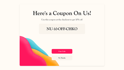 Daily UI: Day 61 - Coupons branding classic clean colour design illustration minimal modern typography ui ui design ux vintage