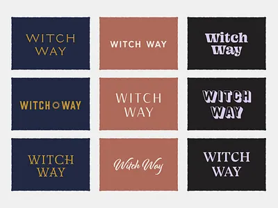 Witch Way: All Routes brand crystal ball crystals design fortune teller healing logo logo design magic magical reiki spiritual tarot tarot card type typography witch witchy