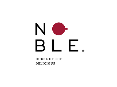 NOBLE House of the Delicious cup greece rethymno simple typographic