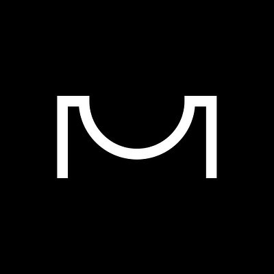 M 36 days of type 36daysoftype black white challenge line m minimal motiondesign typedesign typeface typeface. lettering