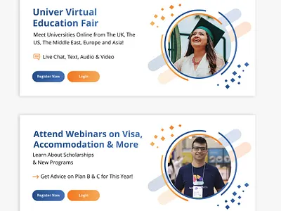 Slider Design black brand creative education landing page scholarship simple sketch travel ui visa website white