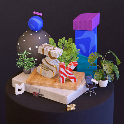 3k IG followers 3 3d aftereffects animation blender blender3d blender3dart c4d cinema4d design followers graphics illustration instagram mograph motion motion design