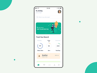 Diet Application application design application ui diet diet plan dietapp food delivery app mobile app design mobile app development mobile design mobile development mobile ui planner track uidesign uiux uxdesign