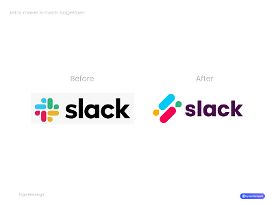 slack logo redesign a b c d e f g h i j k l abstract agency branding branding agency design drop ecommerce illustration leter mark logo logo design logo designer m n o p q r s t u v w x y z redesign s logo slack top logo designer ui vector