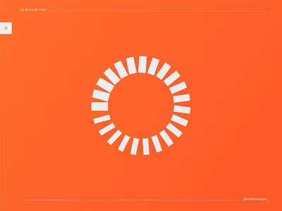 36 days of type: Letter O brand branding design designer identity letter logo letter o letter o logo logo logo designer logo mark mark o logo