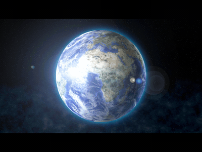 Living planet after effects animation animation