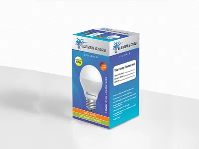 Packaging Design box design bulb box package packaging design print