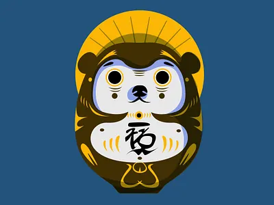 Bake Danuki bakedanuki editorial illustration illustrator legendary creatures tanuki vector yokai