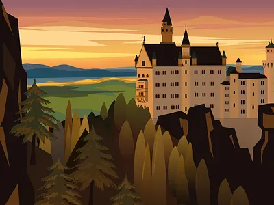 Church design gui illustration pc im ui ui design web