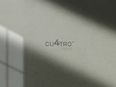 Cuatro Architects & Engineers brand brand design brand identity branding corporate brand identity design dribble graphic design graphicdesign logo mockups packaging type typography