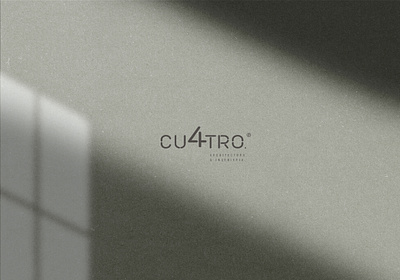 Cuatro Architects & Engineers brand brand design brand identity branding corporate brand identity design dribble graphic design graphicdesign logo mockups packaging type typography
