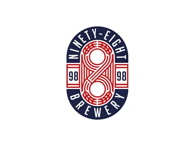 98 Brewery logo design beer beer art beer branding beer label birra branding brew brewery clean craft beer france logo logodesign modern wintrygrey