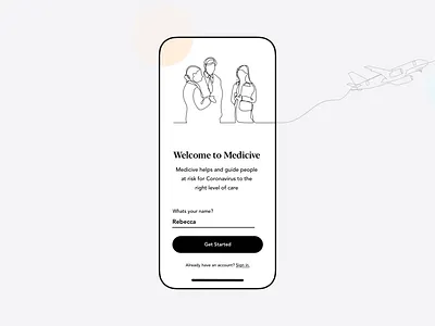 COVID-19 Symptom Checker 🌍 after effects animation coronavirus covid 19 covid19 flat health health app interaction interface mobile quiz quiz ui ux