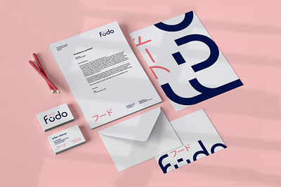 Fūdo Stationary branding