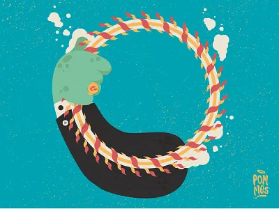 THE HANDSOME TYPE - O 36 days of type 36daysoftype 36daysoftype07 design fire germany graphic iampommes illustration johnny cash love mannheim music playlist pommes ring ringoffire typography vector