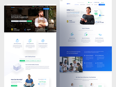 Lyteinc Website Design brand design clean ui corporate design dribbble best shot finance app finance website fintech modern ui ui webdesign website concept website design website designer