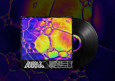 Bubble - Chase & Status - Cover design acid album art album artwork album cover bubble chase and status colourful cover cover art cover artwork cover design design drum and bass duotone liquid trippy