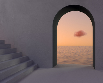 Somewhere in the World 3d art direction c4dart cinema4d design digitalart mijoo kim minjin kang mue studio octanerender