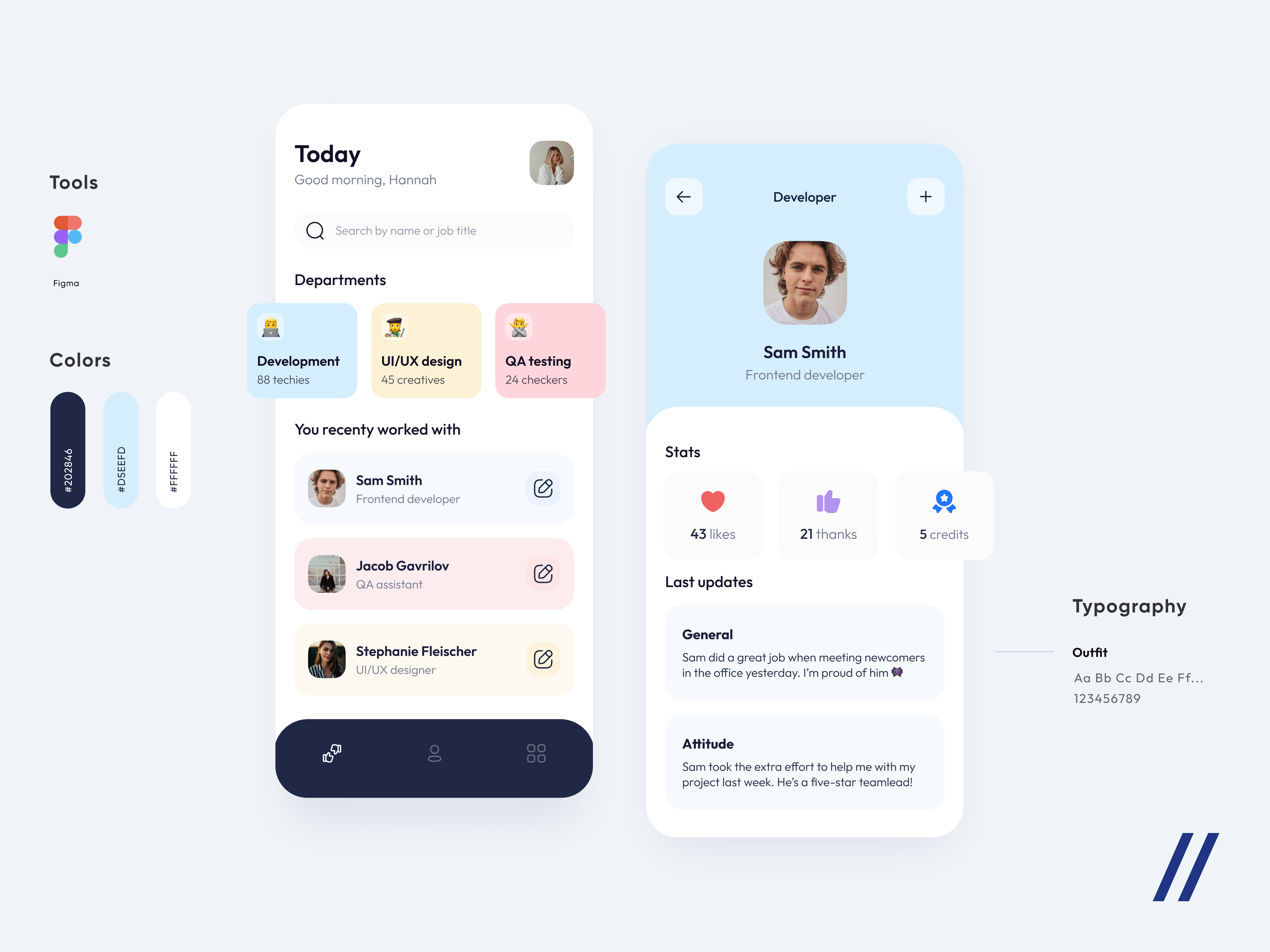 HR Management App by Purrweb UI/UX Agency on Dribbble