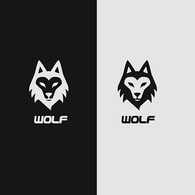 WOLF branding design logodesign logotype wolf logo