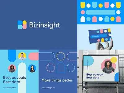 Bizinsight Branding abstract ai b banking bold branding business corporate crypto data finance fintech i letter logo minimal money pattern technology vibrant