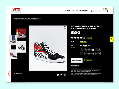 #012 // E-commerce daily ui 012 dailyui e commerce sketchapp ui vans