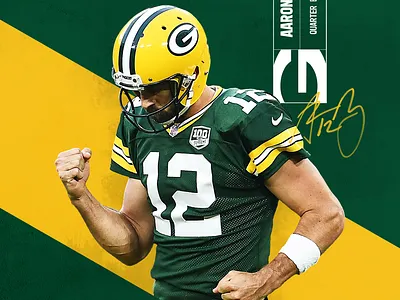 Green Bay Packers Poster art direction branding broadcast cinema4d espn graphicdesign logo nfl photoshop sports