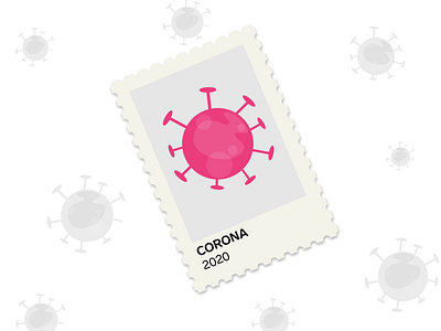 CORONA 2020 2020 corona coronavirus covid covid 19 covid19 post stamp stamp virus