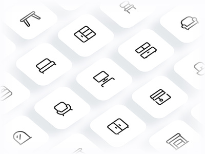 Myicons✨ — Furniture, Home vector line icons pack design system figma figma icons flat icons icon design icon pack icons icons design icons library icons pack interface icons line icons sketch icons ui ui design ui designer ui icons ui kit web design web designer