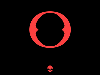 36days_O 36dayoftype 36days 36daysoftype15 black brand branding branding design lettering lettero letters logo logotipe logotipo marca red skull typography