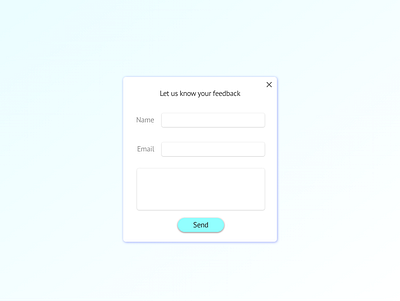 Daily UI practice - 082 Form dailyui dailyui082 design practice ui user interface