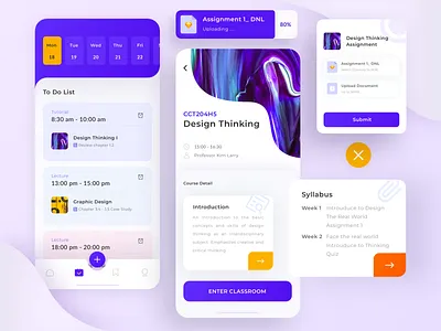 Online Learning & Planning APP app design mobile mobile app mobile app design mobile design ui ux