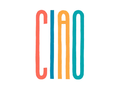 Ciao! art design graphic design logo typography
