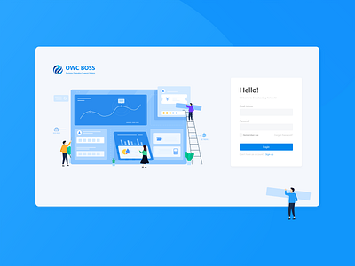 OWC BOSS ui 后台管理系统