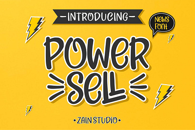 Power Sell Display Font abc alphabet black brush creative design font graffiti graphic hand ink letter marker paint set style symbol text type vector