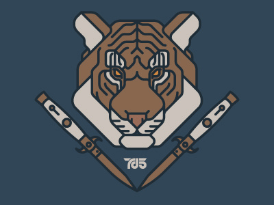 Bad Tiger branding design graphicdesign graphics illustration logo t shirtdesign vector