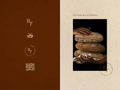 Restaurant Branding - Secondary Marks badge logo brand design brand designer branding california garlic illustration logo design monogram restaurant restaurant branding secondary mark