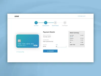Credit Card Checkout app artboard branding design illustration minimal typography ui vector web