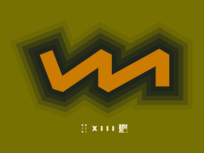 36 Days of Type — M 007 13 36days 36daysoftype braille branding design offset path steps type typography