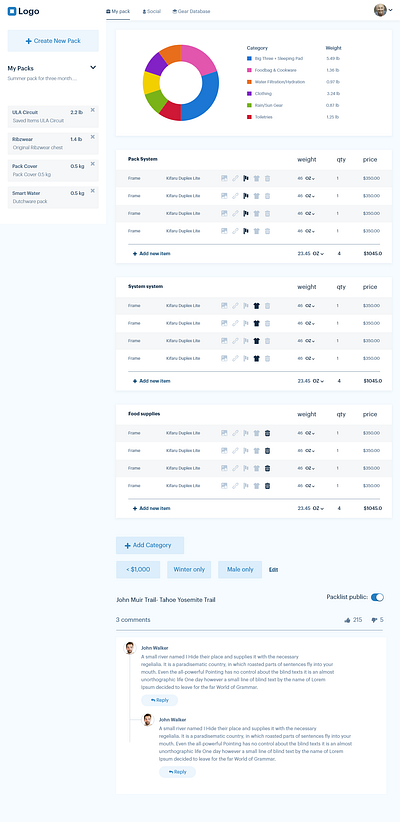Dashboard for data management company clean fresh minimal simple ui