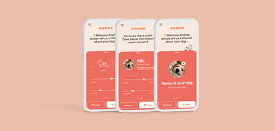 Introducing: Duber. The entrusted & on-demand dog walking app.