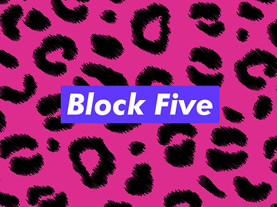 Pink Leopard Print background blockfive design designer figma illustration illustrator leopard leopard print photoshop pink print supreme