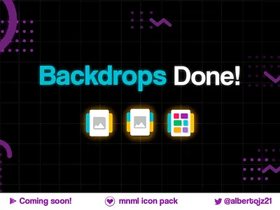 Backdrops icons - mnml icon pack android backdrops backdrops icon design icon icon pack icon packs icons illustrator incoset material design mnml icon pack product design