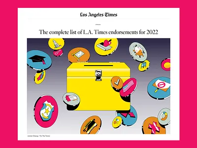 LA Times climate editorial education law politics protest usa voting