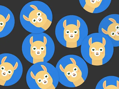 Workplacebuddy logo alpaca brand branding branding design design flat graphic design illustration logo sticker ui vector