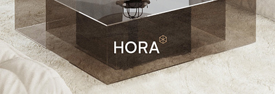 Hora - Brand Identity brand design brand identity branding french interior design logo logotype